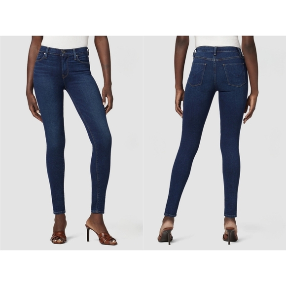 Hudson Nico Mid-Rise Super Skinny Jean Obscurity Size 26 - Picture 12 of 15